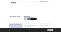 Desktop Screenshot of caminettohotel.it